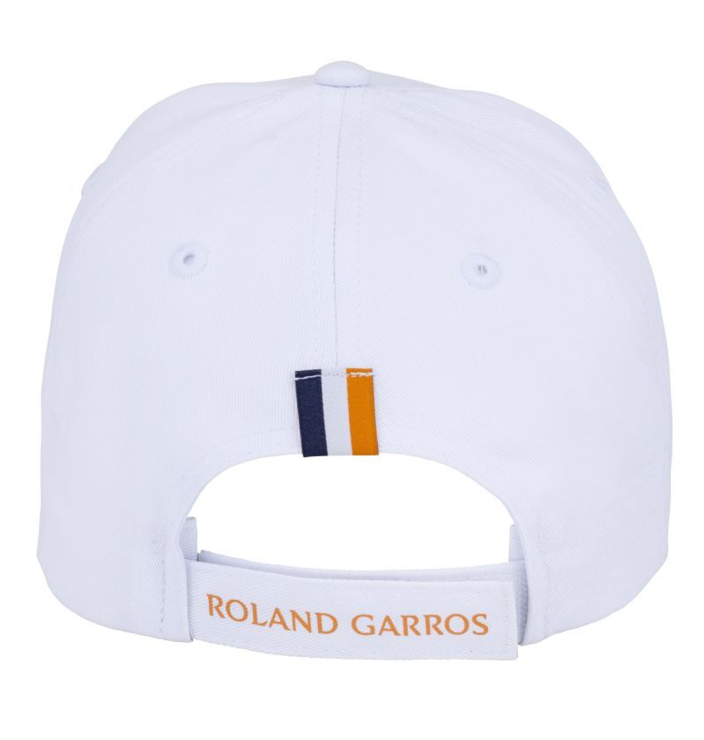 Теннисная кепка Roland Garros Logo Casquette - white