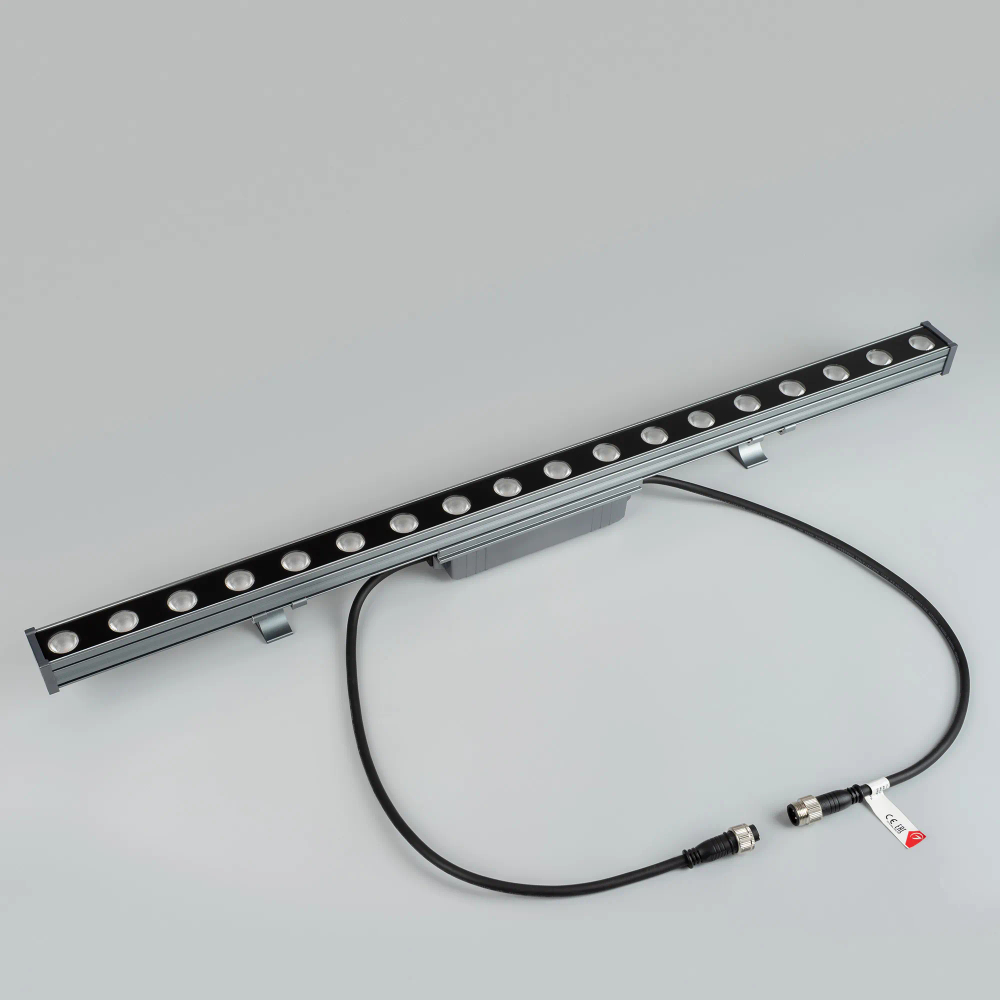 Линейный прожектор AR-LINE-760-18W Day4000 (GR, 30 deg, 230V) (Arlight, IP65 Металл, 3 года) 045369
