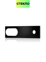 Стекло на камеру BROSCORP для Google Pixel 6a (арт.PIXEL-6А-3D-CAM-GLASS-BLACK )