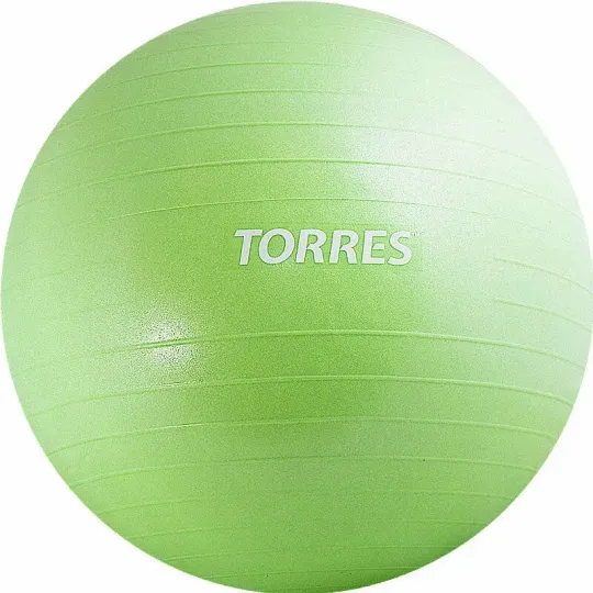 Мяч гимнастический TORRES, диам. 65 см, с насосом