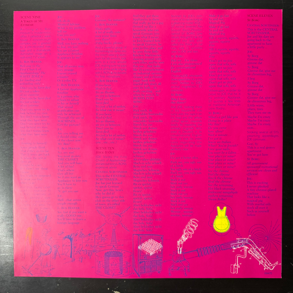 Frank Zappa - Joe's Garage Acts II & III 2LP (Голландия 1979г.)