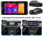 Магнитола для Volkswagen Polo, Skoda Rapid 2020+ - Kuberg SF-1020 IPS, Android 10, 4G SIM-слот