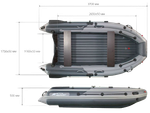 Лодка ПВХ Angler SKAT Тритон 370 (СКАТ-370) -