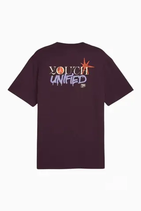Футболка Puma Downtown Graphic Tee - Фиолетовый