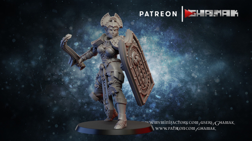 Grand Alliance Death Tomb Kings Tomb Guard Страж гробниц №1 миниатюра для dnd, днд, pathfinder, фентези, Настольная игра, НРИ, Варгейм, РПГ
