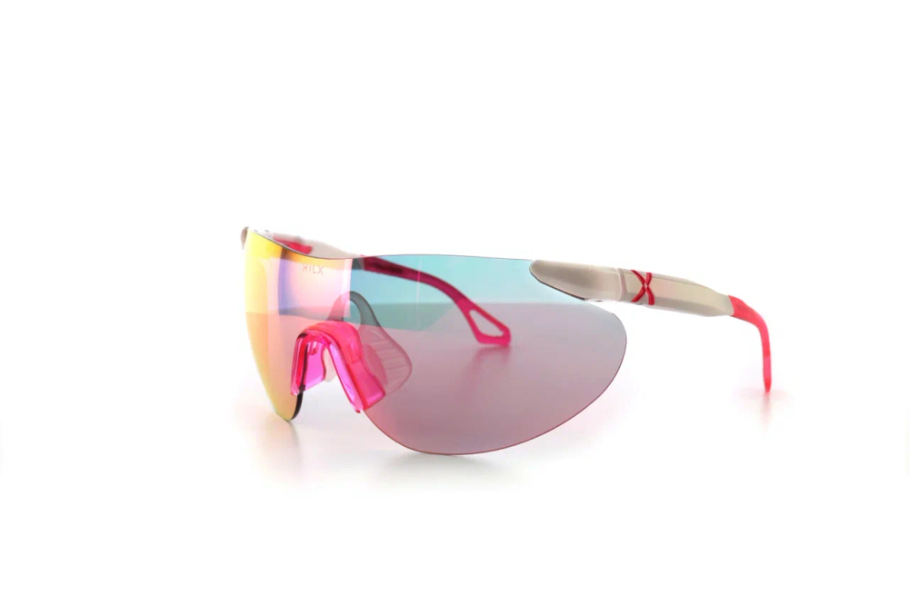 Спортивные очки HILX Domain Shiny White / Pink Lens