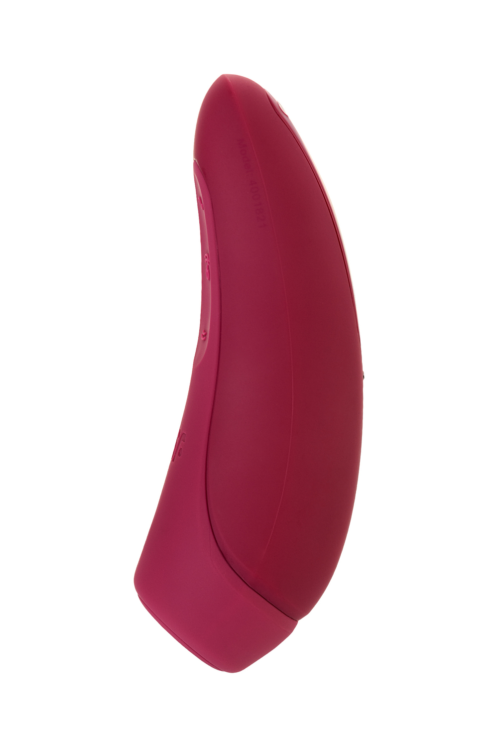 Вакуум-волновой бесконтактный стимулятор клитора Satisfyer Curvy 1+, силикон, красный, 14,3 см.
