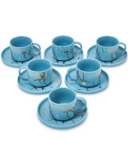 GAEM Art MUG-436/2 Набор из 6 чайных пар