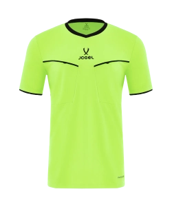 Футболка судейская JOGEL DIVISION PerFormDRY Referee SS Tee 2.0, желтый неон