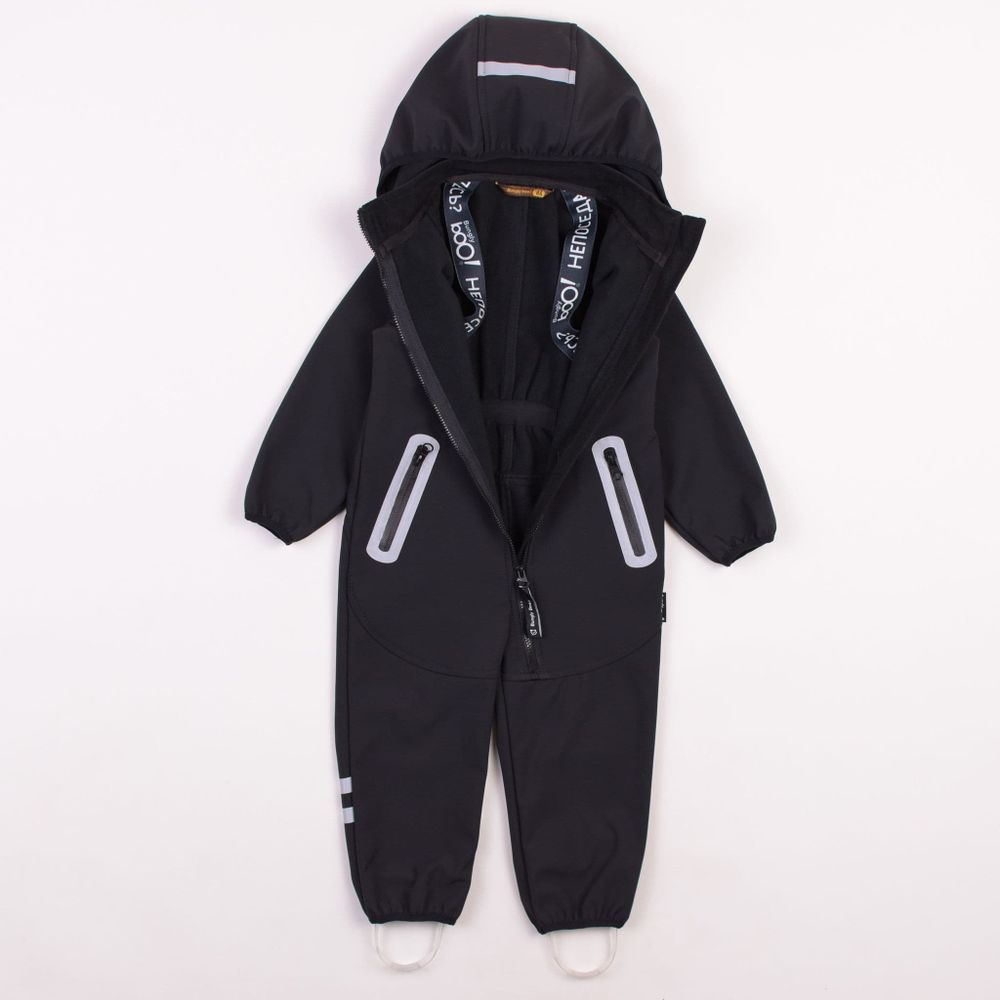 Комбинезон демисезонный Softshell "Черный"