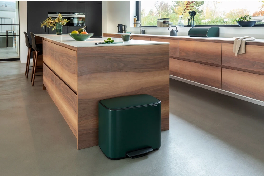 Brabantia Контейнер для сортировки мусора Bo 11+23л Pine Green 304125
