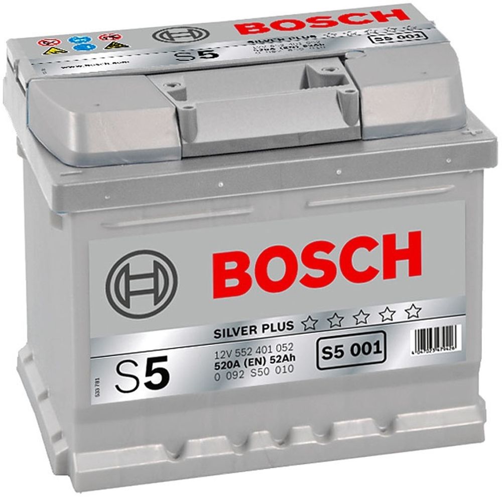 BOSCH S5 6CT- 52 аккумулятор BOSCH S5 6CT- 52 аккумулятор