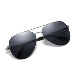 HLA Stainless Steel Aviator Sunglasses Men"s