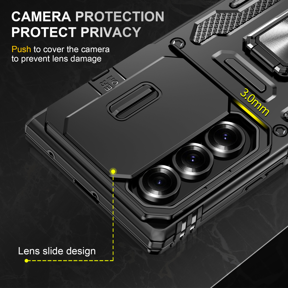Чехол Safe Case с кольцом и защитой камеры для Samsung Galaxy Z Fold 7