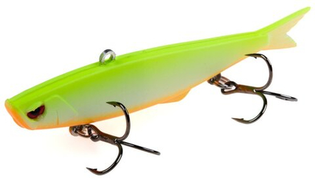 Воблер вертикальный Lucky John Fishtail VIB S 90, цвет 003