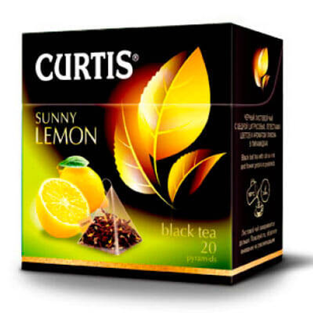 Чай в пирамидках Curtis Sunny Lemon 20 шт