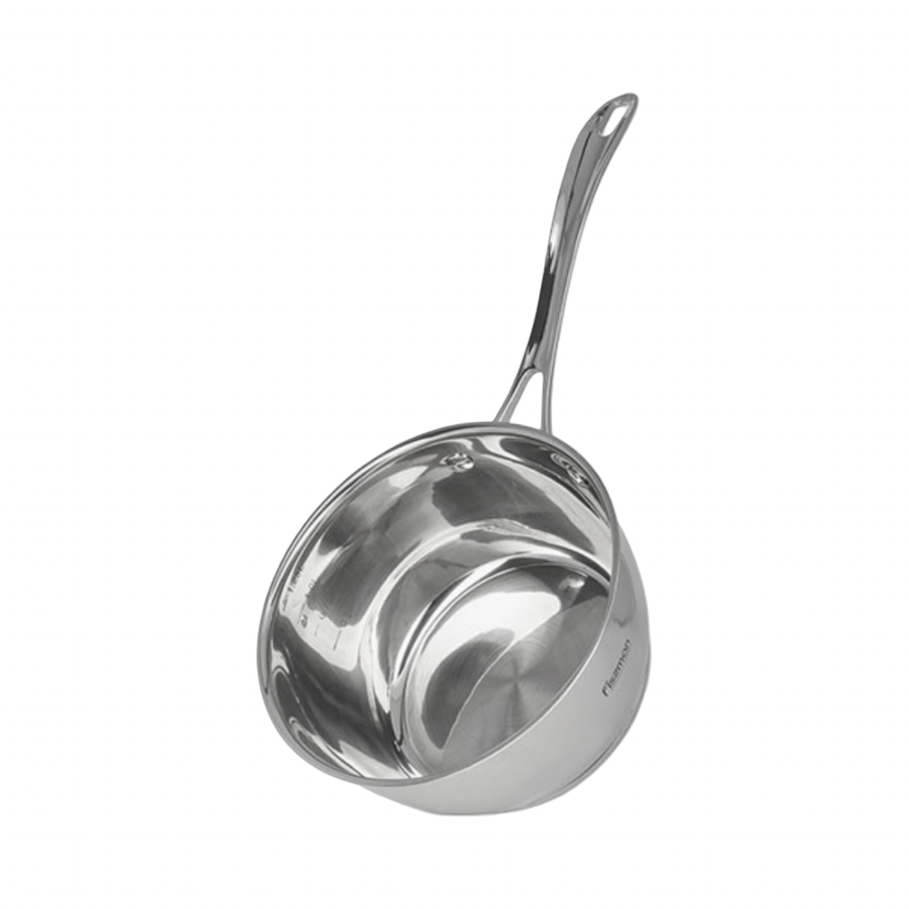 FISSMAN Ковш FELICE 16x8см / 1,25л без крышки (нерж.сталь) Арт.5328