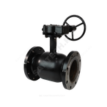 Кран шаровой сталь 09Г2С Ballomax КШТ 61.103 Ду 300 Ру16 фл L=632мм с редуктором BROEN КШТ 61.103.300.Р.16