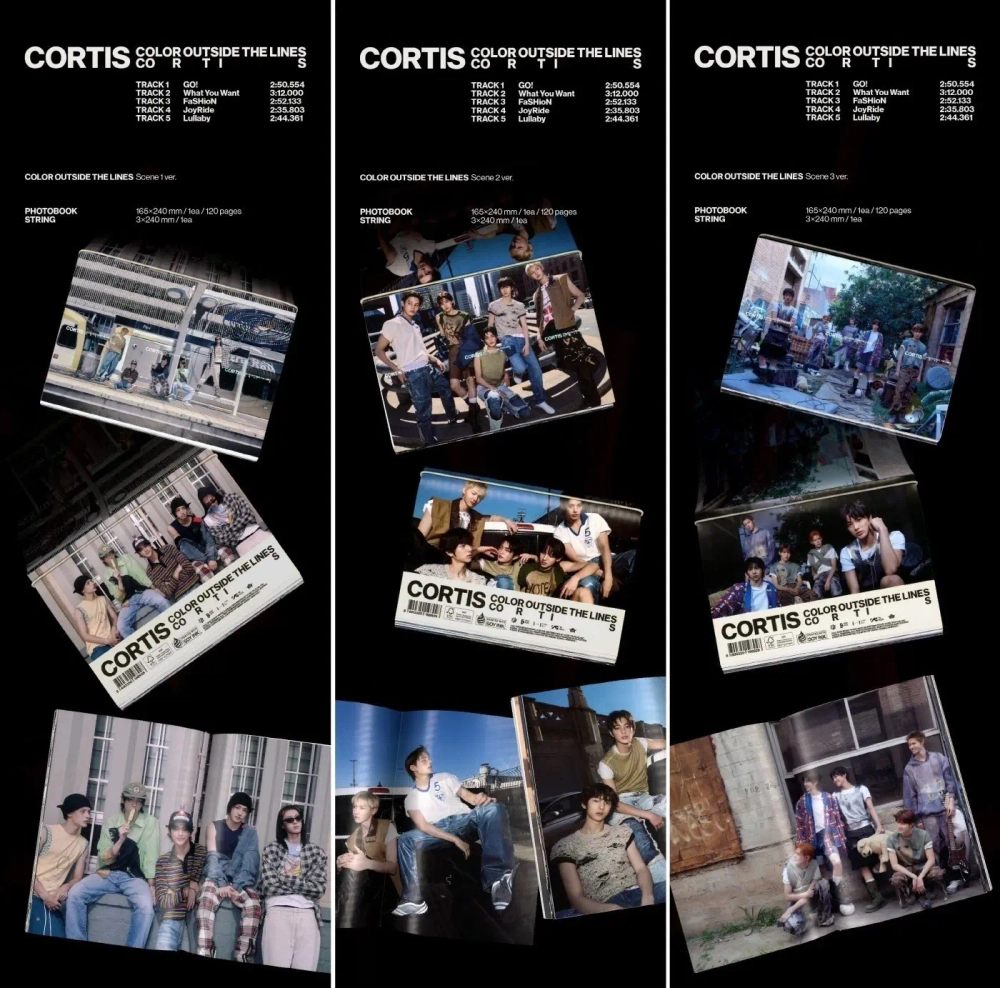 Альбом CORTIS - Color Outside The Lines (Scene 1 ver.)