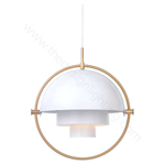 Pendant design lamp  Multi-Lite by Gubi (White)