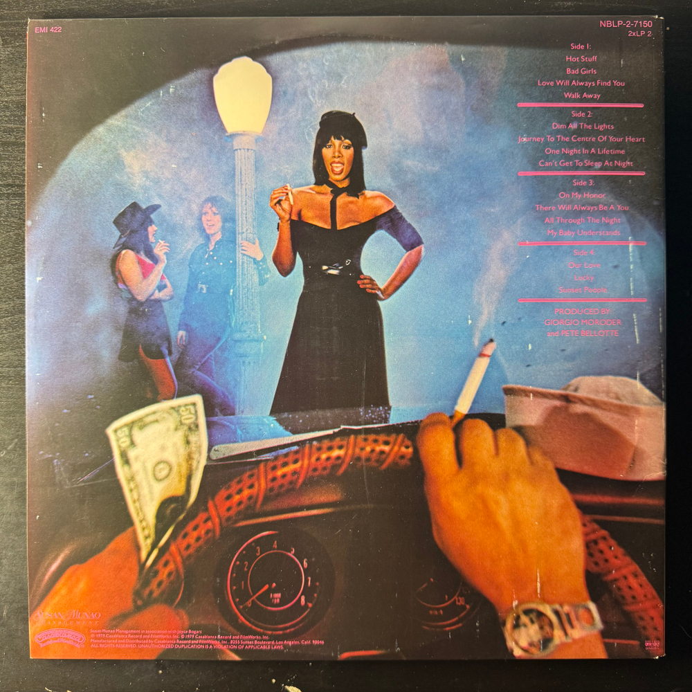 Donna Summer - Bad Girls 2LP (Швеция 1979г.)