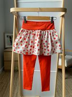 Новые хлопковые лосины с юбкой Mini Rodini, 110