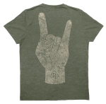 Футболка Metal B Green Rokket