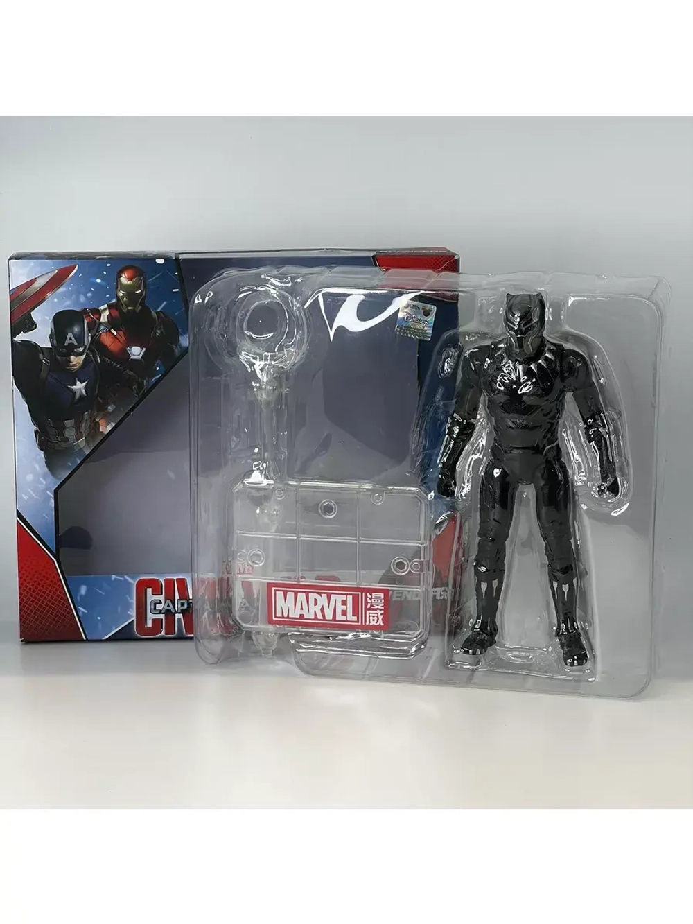Фигурка игрушка Чёрная пантера Марвел ZD Toys 1901-04