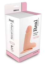 Телесный фаллоимитатор DILDO REAL RAPTURE - 17 см. (Цвет: телесный)