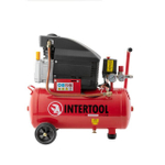 Аренда Компрессор 24 л, 1.5 кВт, 220 В, 8 атм, 206 л/мин INTERTOOL PT-0010