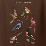 Футболка Called a Garment Birds "Brown"