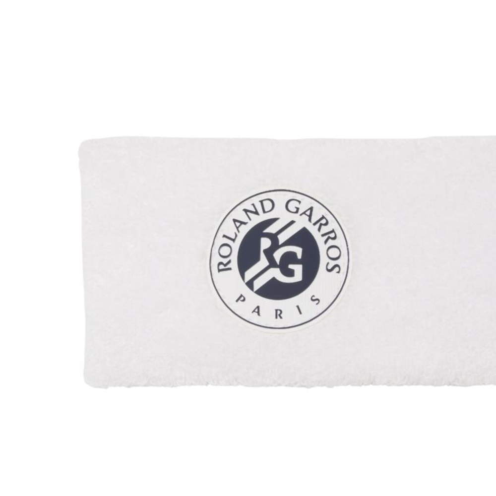 Повязка на голову Lacoste Roland-Garros Edition Tennis - white