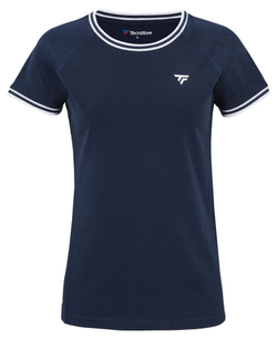 Футболка для девочки Tecnifibre Team Stretch Junior - marine