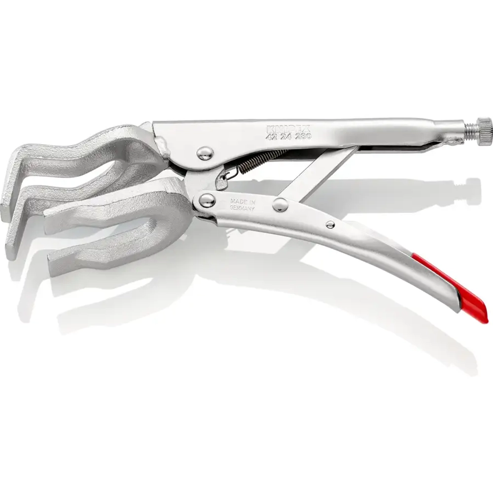 Клещи зажимные сварочные никелирование 280 мм Knipex 42 24 280
