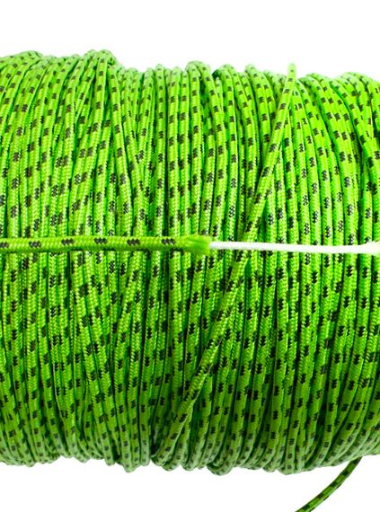 Линь KatranSub Dyneema Green (Дайнема 1,6 мм, в катушке 100 м, нагрузка 200 кг, цена за 1м)