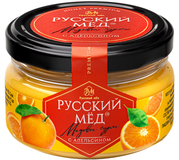 Медовое суфле с апельсином Русский мёд 100 мл