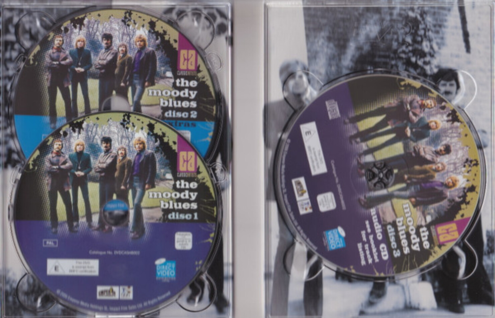 The Moody Blues / Their Full Story In A 3 Disc Deluxe Set (Limited Edition)(2DVD+CD)
