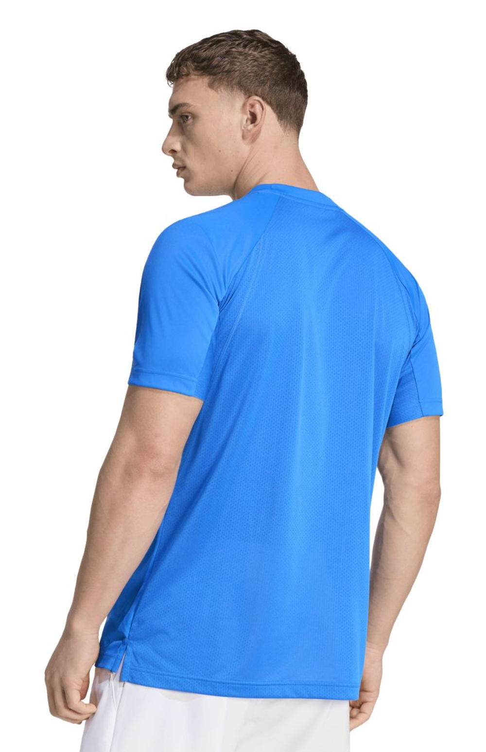 Теннисная футболка Adidas Climaccol Club Tennis - glow blue