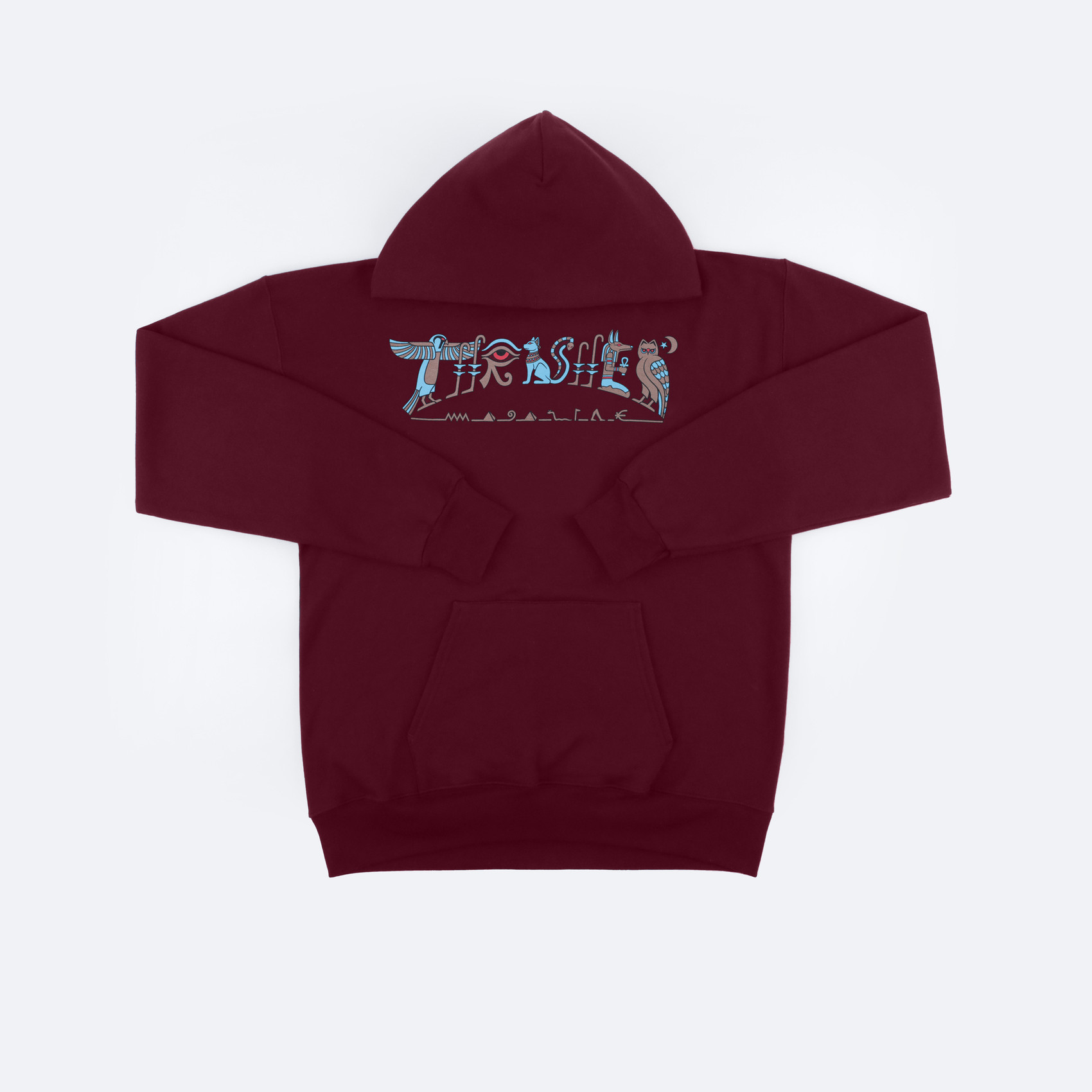 Худи Thrasher Hieroglyphic Hood (maroon) артикул: - купить в магазине Дайс
