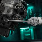 Набор торцевых головок с трещоткой 1/2", 24 предмета Stels