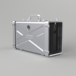Газовый гриль портативный Karbo Grill X1 Natural Grey