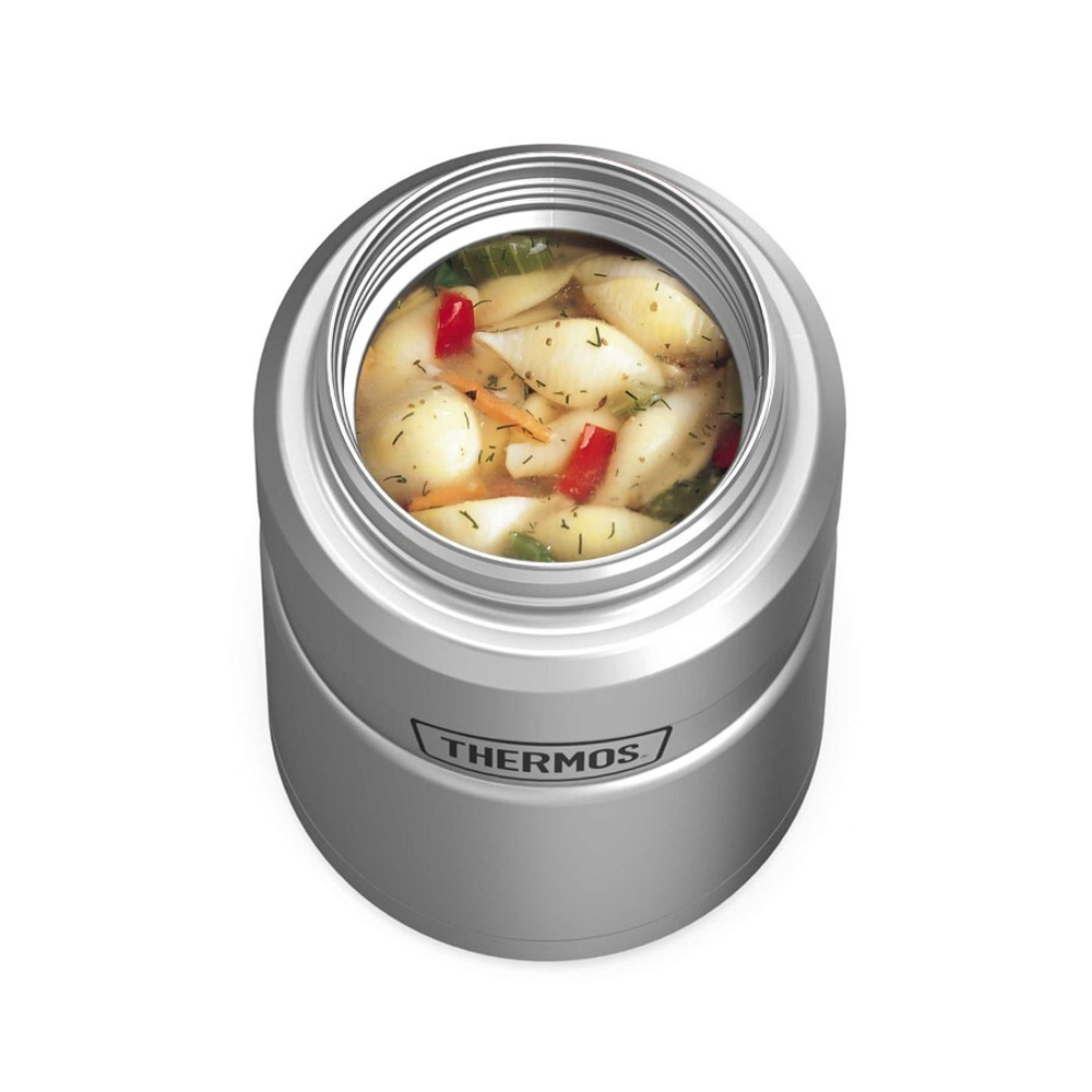 Термос для еды Thermos с ложкой SK3000 MMS (0,47 литра), стальной