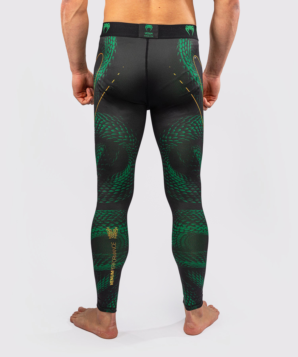 Тайтсы Venum Matupa Black/Green/Gold