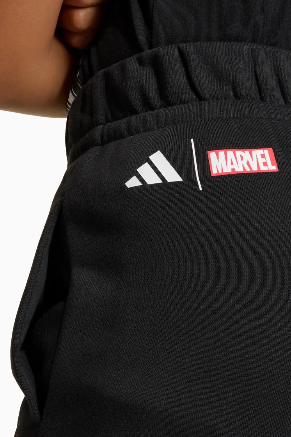 Штаны adidas Real Madrid x Marvel 25/26 Junior - черный