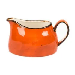 Соусник 200 мл 12*5,8 см с ручкой фарфор Orange Sky Fusion P.L. Proff Cuisine [1]