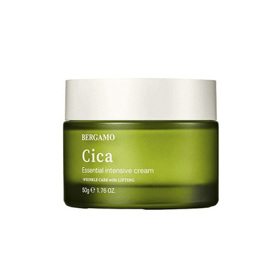 Bergamo Cica Essential Intensive, Крем для лица с центеллой азиатской 50 г