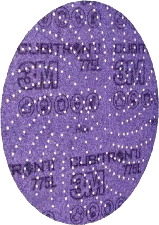3M™ Cubitron™ II Hookit™ 775L Шлифовальный Круг, 180+, 127 мм, Клин Сэндинг,