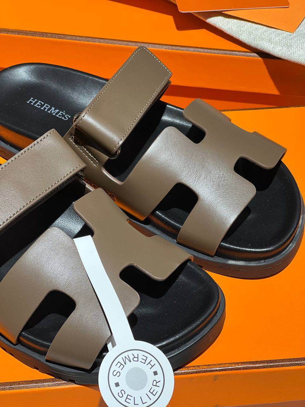 Шлепанцы Hermes