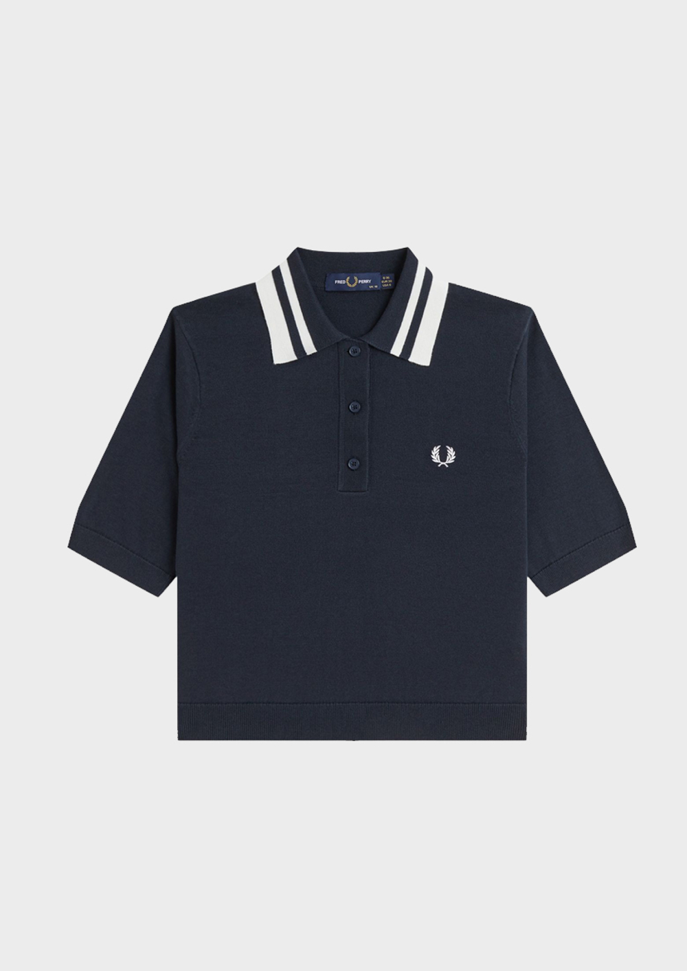 Поло FRED PERRY Bold Twin Tipped Knitted Shirt