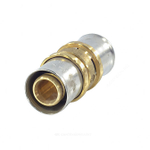 Муфта для МП/PE-X труб латунь пресс Дн 20 RM102 Giacomini RM102Y007
